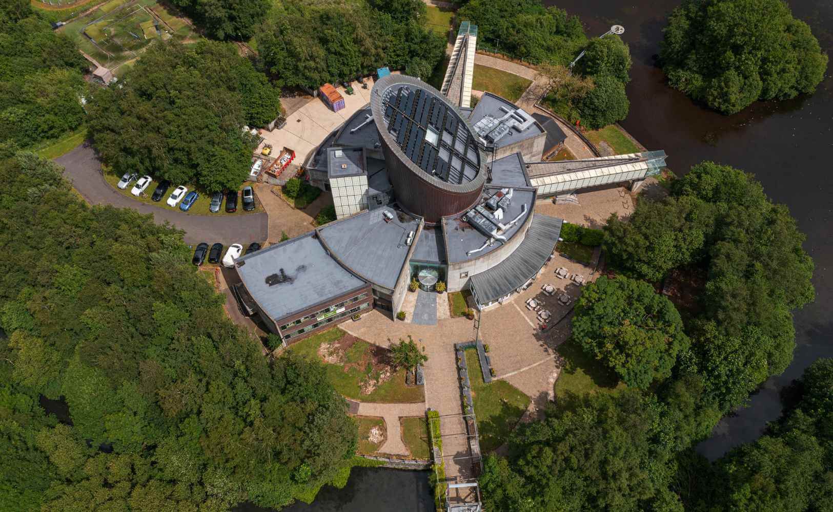 ECOS Centre, Aerial Drone Image