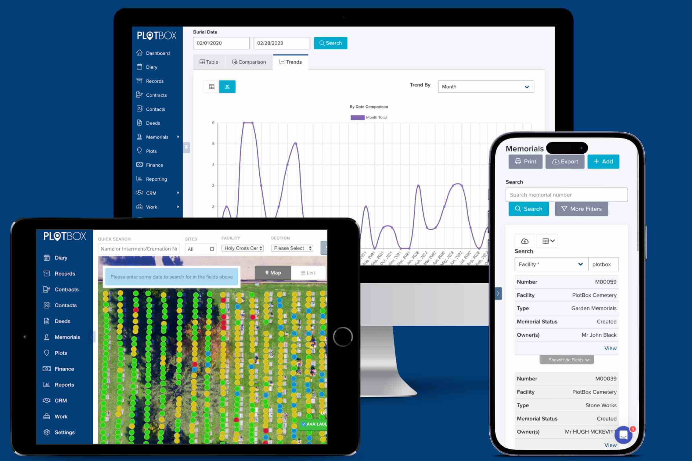 PlotBox Software on different devices PlotBox Software on different devices