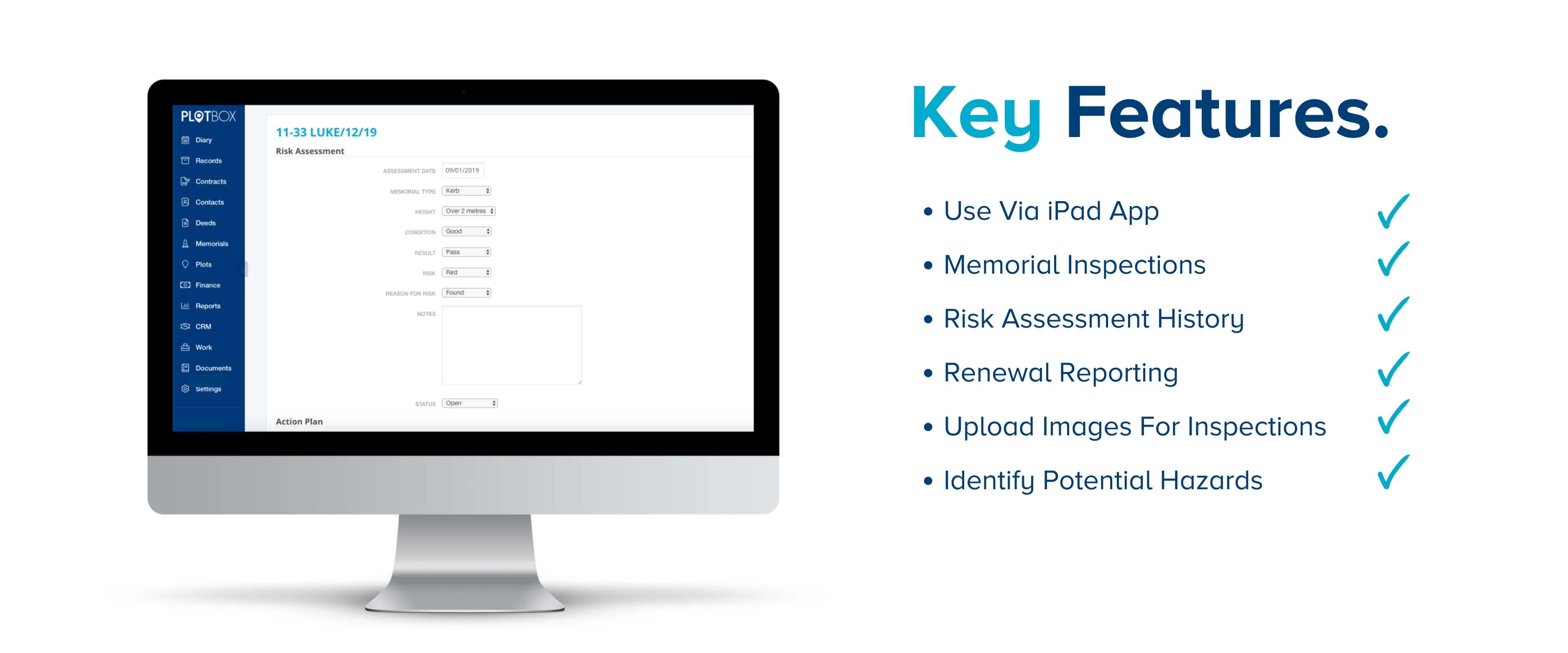 Risk Assessment Module Key Features
