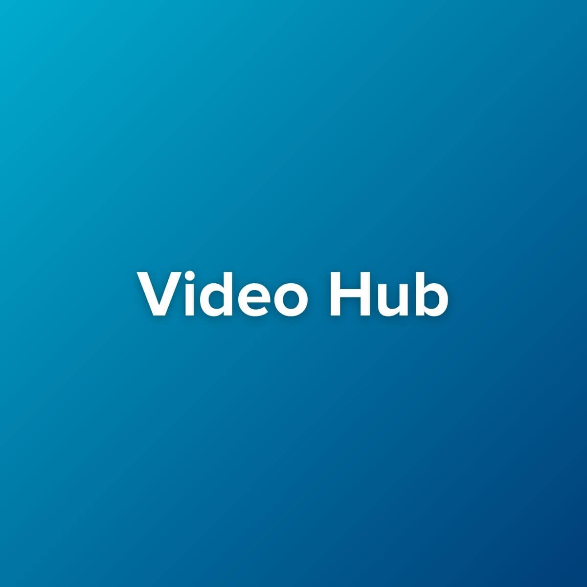 Video Hub Icon