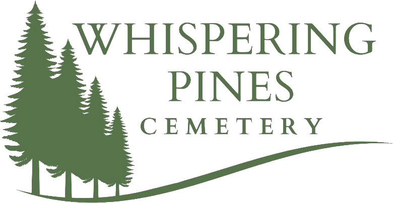 Whispering Pines Cemetery Logo